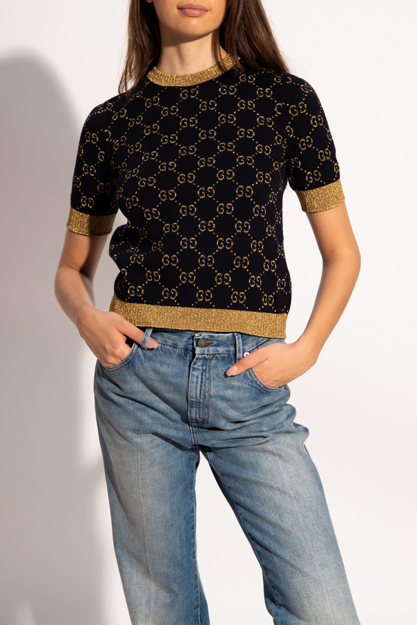 Gucci short sleeve sweater on sale